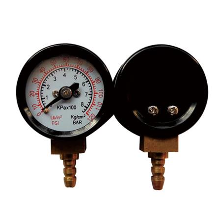 Y30 radial iron case pressure gauge（caver ring)